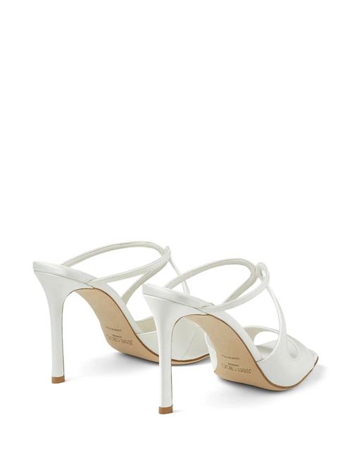 Anise 95mm square woman sandals Jimmy Choo | ANISE95SATIVORY